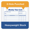 Weekly Employee Time Cards, One Side, 4.25 X 6.75, 100/pack