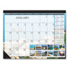 Recycled Earthscapes Desk Pad Calendar, Seascapes Photography, 22 X 17, Black Binding/corners,12-month (jan To Dec): 2026 Recycled Earthscapes Desk Pad Calendar, Seascapes Photography, 22 X 17, Black Binding/corners,12-month (jan To Dec): 2026