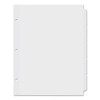 Self-tab Index Dividers, 5-tab, 11 X 8.5, White, 36 Sets Self-tab Index Dividers, 5-tab, 11 X 8.5, White, 36 Sets