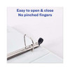 Heavy-duty View Binder With Durahinge And One Touch Ezd Rings, 3 Rings, 1" Capacity, 11 X 8.5, Navy Blue Heavy-duty View Binder With Durahinge And One Touch Ezd Rings, 3 Rings, 1" Capacity, 11 X 8.5, Navy Blue