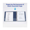 Heavy-duty View Binder With Durahinge And One Touch Ezd Rings, 3 Rings, 1" Capacity, 11 X 8.5, Navy Blue Heavy-duty View Binder With Durahinge And One Touch Ezd Rings, 3 Rings, 1" Capacity, 11 X 8.5, Navy Blue