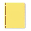 Deluxe Extended Insertable Tab Indexes, 5-tab, 11 X 8.5, Buff, 24 Sets Deluxe Extended Insertable Tab Indexes, 5-tab, 11 X 8.5, Buff, 24 Sets