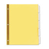 Deluxe Extended Insertable Tab Indexes, 5-tab, 11 X 8.5, Buff, 24 Sets Deluxe Extended Insertable Tab Indexes, 5-tab, 11 X 8.5, Buff, 24 Sets