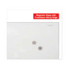 Frameless Magnetic Glass Marker Board, 48" X 36", White Frameless Magnetic Glass Marker Board, 48" X 36", White