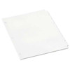 Self-tab Index Dividers, 8-tab, 11 X 8.5, White, 24 Sets Self-tab Index Dividers, 8-tab, 11 X 8.5, White, 24 Sets