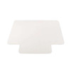 Economat All Day Use Chair Mat For Hard Floors, Lip, 46 X 60, Low Pile, Clear