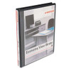 Economy Round Ring View Binder, 3 Rings, 0.5" Capacity, 11 X 8.5, Black Economy Round Ring View Binder, 3 Rings, 0.5" Capacity, 11 X 8.5, Black