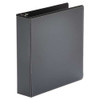 Economy Round Ring View Binder, 3 Rings, 2" Capacity, 11 X 8.5, Black