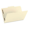 Top Tab Fastener Folders, 1/3-cut Tabs: Assorted, 1 Fastener, Legal Size, 11-pt Manila Exterior, 50/box Top Tab Fastener Folders, 1/3-cut Tabs: Assorted, 1 Fastener, Legal Size, 11-pt Manila Exterior, 50/box