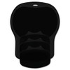 Easy Glide Gel Mouse Pad With Wrist Rest, 10 X 12, Black