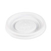 Polystyrene Vented Hot Cup Lids, Fits 4 Oz Cups, White, 100/pack, 10 Packs/carton Polystyrene Vented Hot Cup Lids, Fits 4 Oz Cups, White, 100/pack, 10 Packs/carton