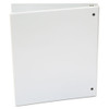Economy Round Ring View Binder, 3 Rings, 1" Capacity, 11 X 8.5, White Economy Round Ring View Binder, 3 Rings, 1" Capacity, 11 X 8.5, White