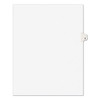 Preprinted Legal Exhibit Side Tab Index Dividers, Avery Style, 10-tab, 9, 11 X 8.5, White, 25/pack Preprinted Legal Exhibit Side Tab Index Dividers, Avery Style, 10-tab, 9, 11 X 8.5, White, 25/pack