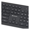 Wireless Slim Keyboard, 103 Keys, Black Wireless Slim Keyboard, 103 Keys, Black