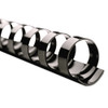 Combbind Standard Spines, 1/2" Diameter, 90 Sheet Capacity, Black, 100/box Combbind Standard Spines, 1/2" Diameter, 90 Sheet Capacity, Black, 100/box