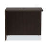 Alera Valencia Series Reversible Return/bridge Shell, 35w X 23 5/8d X 29 1/2h, Espresso