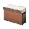 Redrope Drop Front File Pockets, 5.25" Expansion, Legal Size, Redrope, 10/box Redrope Drop Front File Pockets, 5.25" Expansion, Legal Size, Redrope, 10/box