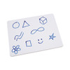 Lap/learning Dry-erase Board, 11 3/4" X 8 3/4", White, 6/pack