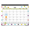 Teacher Dots Academic Desk Pad, 22 X 17, Black Binding, Clear Corners, 12-month (july To June): 2023 To 2024 Teacher Dots Academic Desk Pad, 22 X 17, Black Binding, Clear Corners, 12-month (july To June): 2023 To 2024