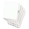 Preprinted Legal Exhibit Side Tab Index Dividers, Avery Style, 25-tab, 101 To 125, 11 X 8.5, White, 1 Set, (1334) Preprinted Legal Exhibit Side Tab Index Dividers, Avery Style, 25-tab, 101 To 125, 11 X 8.5, White, 1 Set, (1334)
