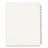 Preprinted Legal Exhibit Side Tab Index Dividers, Avery Style, 25-tab, 26 To 50, 11 X 8.5, White, 1 Set, (1331) Preprinted Legal Exhibit Side Tab Index Dividers, Avery Style, 25-tab, 26 To 50, 11 X 8.5, White, 1 Set, (1331)