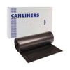 High-density Can Liners, 56 Gal, 19 Microns, 43" X 47", Black, 150/carton