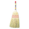 Mixed Fiber Maid Broom, Mixed Fiber Bristles, 55" Overall Length, Natural, 12/carton