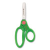 Kids' Scissors With Antimicrobial Protection, Rounded Tip, 5" Long, 2" Cut Length, Assorted Straight Handles, 12/pack Kids' Scissors With Antimicrobial Protection, Rounded Tip, 5" Long, 2" Cut Length, Assorted Straight Handles, 12/pack