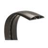 Floor Sleeve Cable Management, 2.5" X 0.5" Channel, 72" Long, Black