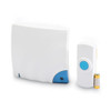 Wireless Doorbell, Battery Operated, 1.38w X 0.75d X 3.5h, Bone Wireless Doorbell, Battery Operated, 1.38w X 0.75d X 3.5h, Bone