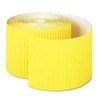 Bordette Decorative Border, 2.25" X 50 Ft Roll, Canary Bordette Decorative Border, 2.25" X 50 Ft Roll, Canary