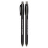 Comfortmate Ultra Ballpoint Pen, Retractable, Fine 0.8 Mm, Blue Ink, Blue Barrel, Dozen