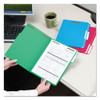 Top Tab Colored Fastener Folders, 2 Fasteners, Letter Size, Assorted Exterior, 50/box