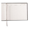 Hardcover Visitor Register Book, Black Cover, 9.78 X 8.5 Sheets, 128 Sheets/book Hardcover Visitor Register Book, Black Cover, 9.78 X 8.5 Sheets, 128 Sheets/book