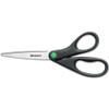 Kleenearth Scissors, 8" Long, 3.25" Cut Length, Black Straight Handle Kleenearth Scissors, 8" Long, 3.25" Cut Length, Black Straight Handle