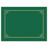 Certificate/document Cover, 12 1/2 X 9 3/4, Green, 6/pack Certificate/document Cover, 12 1/2 X 9 3/4, Green, 6/pack