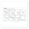 Magnetic Glass Dry Erase Board Value Pack, 48 X 36, White