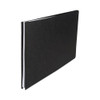 Pressboard Report Cover With Tyvek Reinforced Hinge, Two-piece Prong Fastener, 3" Capacity, 11 X 17,  Black/black Pressboard Report Cover With Tyvek Reinforced Hinge, Two-piece Prong Fastener, 3" Capacity, 11 X 17,  Black/black