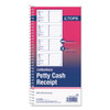 Petty Cash Receipt Book, Two-part Carbonless, 5.5 X 11, 4/page, 200 Forms Petty Cash Receipt Book, Two-part Carbonless, 5.5 X 11, 4/page, 200 Forms