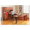 Alera Valencia Series D-top Desk, 71" X 35.5" X 29.63", Medium Cherry