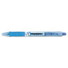 B2p Bottle-2-pen Recycled Ballpoint Pen, Retractable, Medium 1 Mm, Blue Ink, Translucent Blue Barrel, Dozen