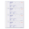 Money Receipt Book, Two-part Carbonless, 7 X 2.75, 4/page, 200 Forms