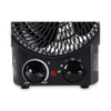 Heater Fan, 8.25" X 4.38" X 9.38", Black Heater Fan, 8.25" X 4.38" X 9.38", Black