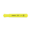 Desk Highlighter Value Pack, Fluorescent Yellow Ink, Chisel Tip, Yellow Barrel, 36/pack