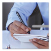 Inkjoy Gel Pen, Retractable, Medium 0.7 Mm, Black Ink, Black Barrel, Dozen