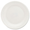 Quiet Classic Laminated Foam Dinnerware Plates, 6", White, 125/pack, 8 Packs/carton
