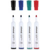 Dry Erase Marker, Broad Chisel Tip, Black, Dozen