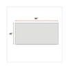 Dry Erase Board, Melamine, 96 X 48, Satin-finished Aluminum Frame Dry Erase Board, Melamine, 96 X 48, Satin-finished Aluminum Frame