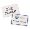 Flexible Adhesive Name Badge Labels, 3.38 X 2.33, White/blue Border, 40/pack Flexible Adhesive Name Badge Labels, 3.38 X 2.33, White/blue Border, 40/pack