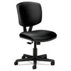 Volt Series Leather Task Chair With Synchro-tilt, Supports Up To 250 Lb, 18" To 22.25" Seat Height, Black Volt Series Leather Task Chair With Synchro-tilt, Supports Up To 250 Lb, 18" To 22.25" Seat Height, Black